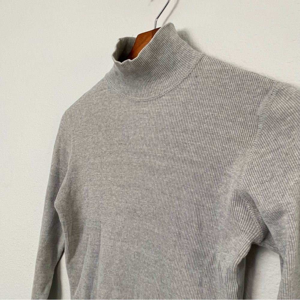 Calvin Klein Basic Gray Mockneck - image 3